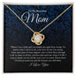 To My Beautiful Mom | Forever Love Necklace