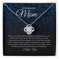 To My Beautiful Mom | Forever Love Necklace