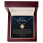 To My Beautiful Mom | Forever Love Necklace