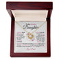 Precious Daughter | Love Knot Necklace | Love Dad