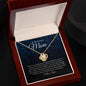 To My Beautiful Mom | Forever Love Necklace