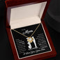 To My Mom | Love Knot Necklace | From Son