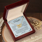To My Daughter | Interlocking Hearts Necklace | Love Dad