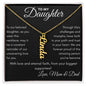 To My Daughter | Eternal Faith | Personalized Name Necklace