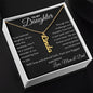 To My Daughter | Eternal Faith | Personalized Name Necklace