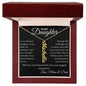 To My Daughter | Eternal Faith | Personalized Name Necklace