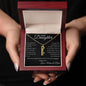 To My Daughter | Eternal Faith | Personalized Name Necklace