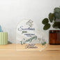 May Birth Flower | Reminder 'YOU'RE AMAZING' | Acrylic Plaque