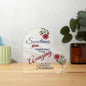 June Birth Flower | Reminder 'YOU'RE AMAZING' | Acrylic Plaque