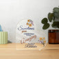 March Birth Flower | Reminder 'YOU'RE AMAZING' | Acrylic Plaque