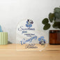 September Birth Flower | Reminder 'YOU'RE AMAZING' | Acrylic Plaque