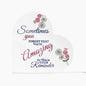 April Birth Flower | Reminder 'YOU'RE AMAZING' | Acrylic Plaque