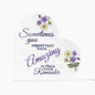 February Birth Flower | Reminder 'YOU'RE AMAZING' | Acrylic Plaque