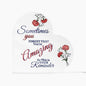 January Birth Flower | Reminder 'YOU'RE AMAZING' | Acrylic Plaque