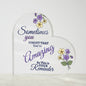 February Birth Flower | Reminder 'YOU'RE AMAZING' | Acrylic Plaque