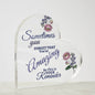 July Birth Flower | Reminder 'YOU'RE AMAZING' | Acrylic Plaque