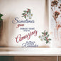 December Birth Flower | Reminder 'YOU'RE AMAZING' | Acrylic Plaque