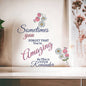 April Birth Flower | Reminder 'YOU'RE AMAZING' | Acrylic Plaque