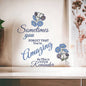 September Birth Flower | Reminder 'YOU'RE AMAZING' | Acrylic Plaque