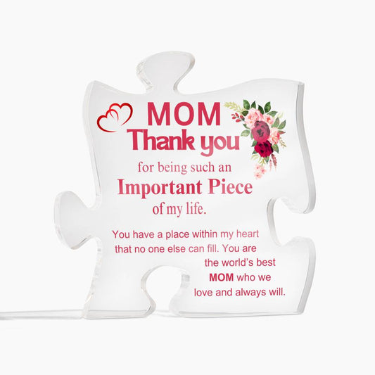 MOM | Puzzle Acrylic Plaque