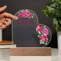 To My Daughter | Heart Acrylic Plaque