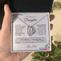 To My Beautiful Daughter | Forever Love Necklace