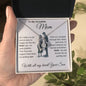 To My Incredible Mom | Forever Love Necklace | From Son