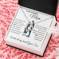 To My Incredible Mom | Forever Love Necklace | From Son
