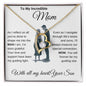To My Incredible Mom | Forever Love Necklace | From Son