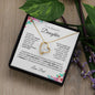 To My Beautiful Daughter | Forever Love Necklace