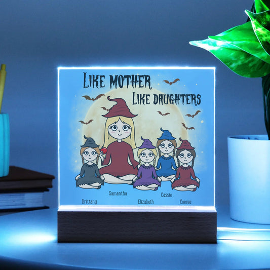 Like Mother Like Daughters | Acrylic Square Plaque