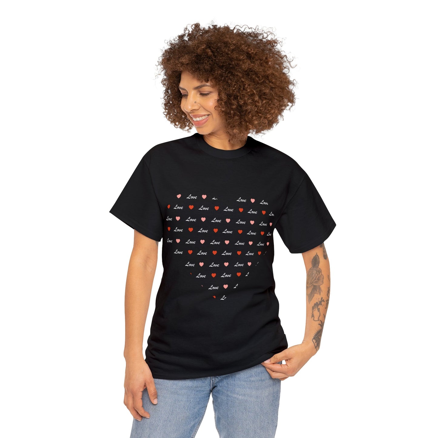 Love Heart  T-shirt: Expressions of Affection in Style