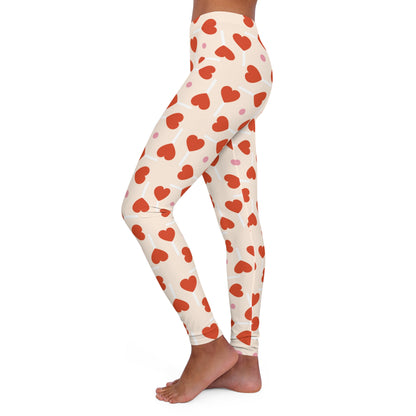 Heart Dots Leggings: Spread Love Everywhere You Go