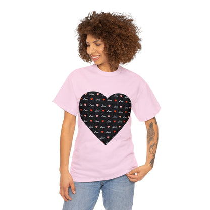 Love Heart  T-shirt: Expressions of Affection in Style