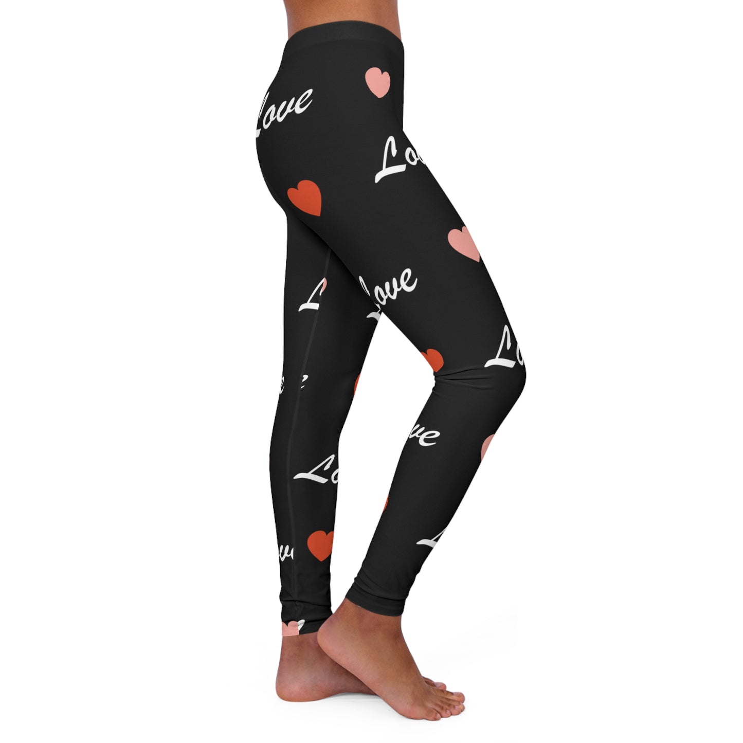 Love Heart Leggings: Expressions of Affection in Style