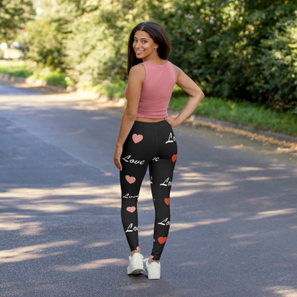 Love Heart Leggings: Expressions of Affection in Style