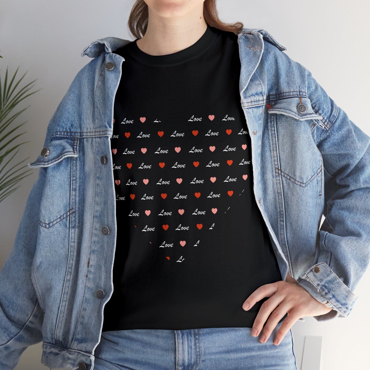 Love Heart  T-shirt: Expressions of Affection in Style