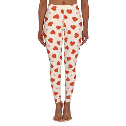 Heart Dots Leggings: Spread Love Everywhere You Go