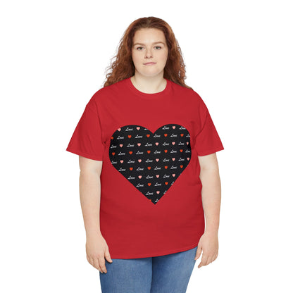 Love Heart  T-shirt: Expressions of Affection in Style