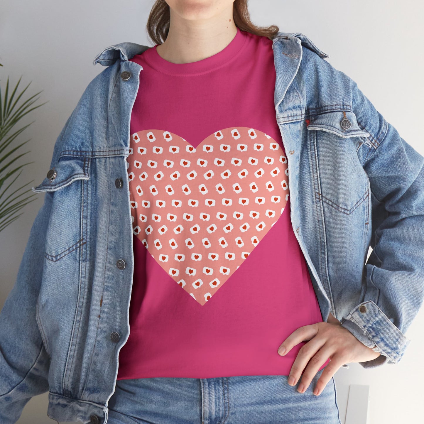 Heart Thought Bubble T-shirt: Wear Your Thoughts with Style