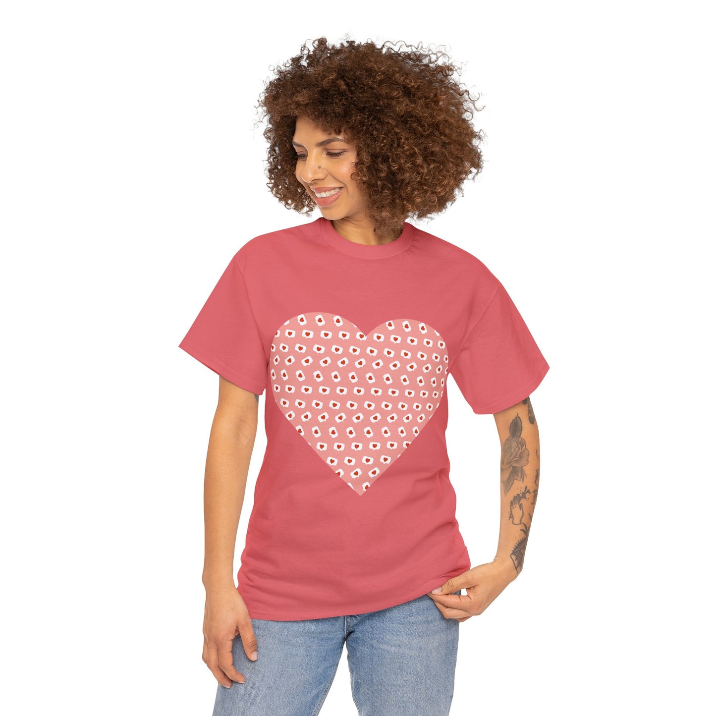 Heart Thought Bubble T-shirt: Wear Your Thoughts with Style