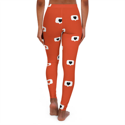 Heart Bubble Leggings: Express Yourself with Style