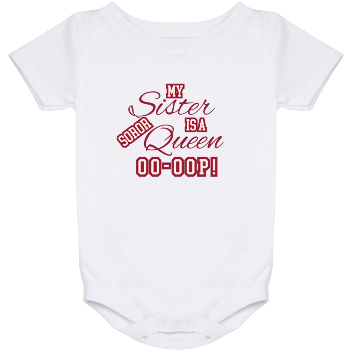 Baby Onesie | A Soror Queen | Delta Sigma Theta Sorority