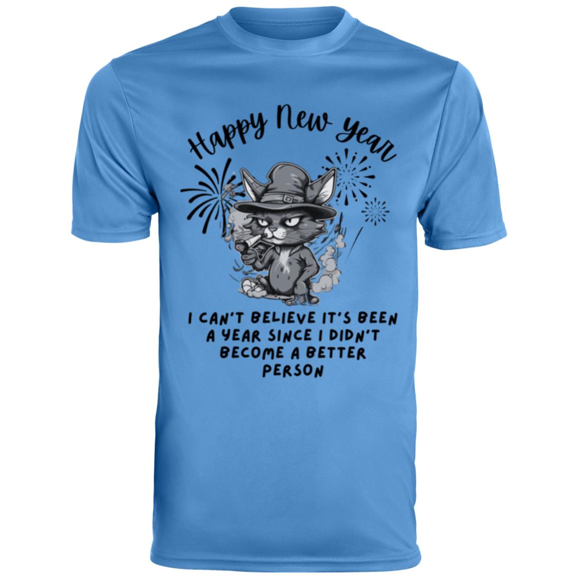 New Year's Humor Tee: Light Up Laughter!